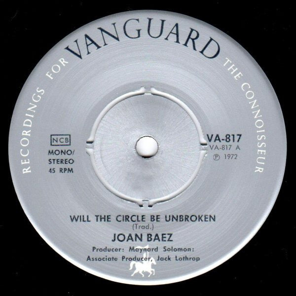 Joan Baez : Will The Circle Be Unbroken (7")
