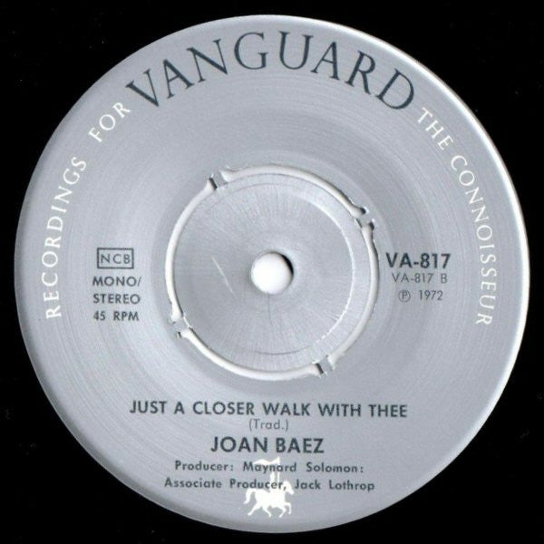 Joan Baez : Will The Circle Be Unbroken (7")