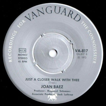 Joan Baez : Will The Circle Be Unbroken (7")