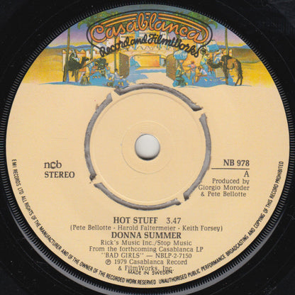 Donna Summer : Hot Stuff (7", Single)