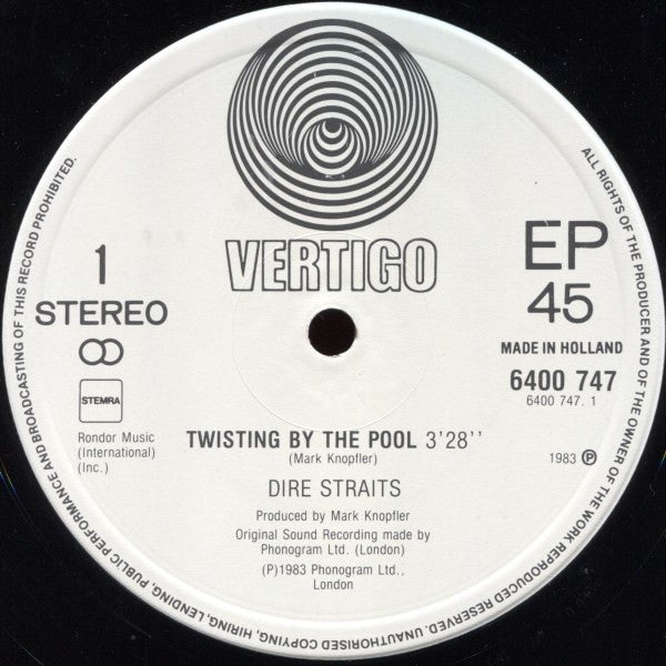 Dire Straits : ExtendeDancEPlay (12", EP)