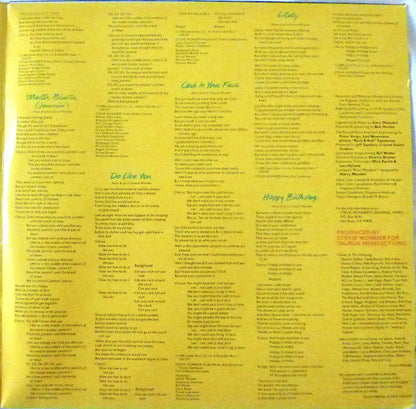 Stevie Wonder : Hotter Than July (LP, Album, Gat)