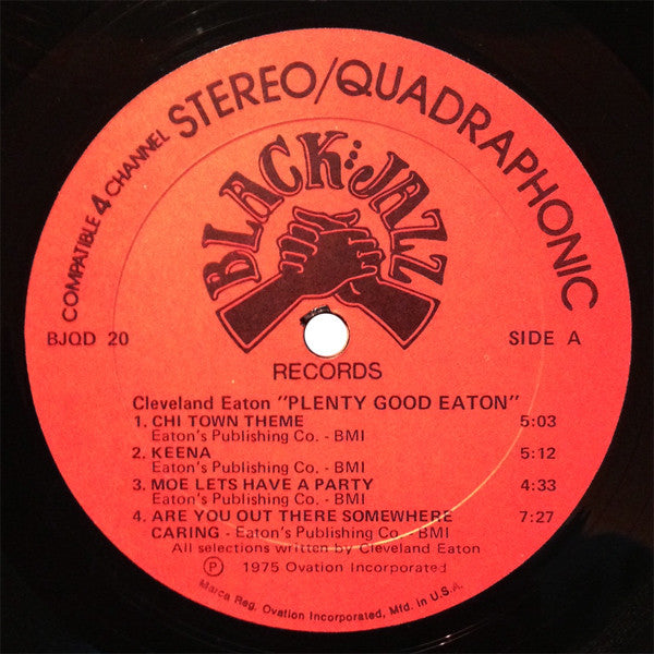 Cleveland Eaton : Plenty Good Eaton (LP, Album, Quad)