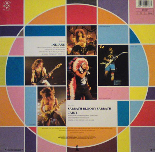 Anthrax : Indians (12", Maxi)