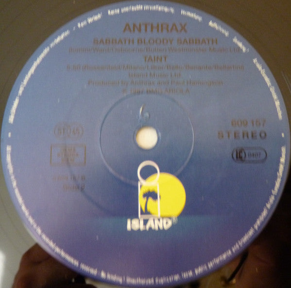 Anthrax : Indians (12", Maxi)