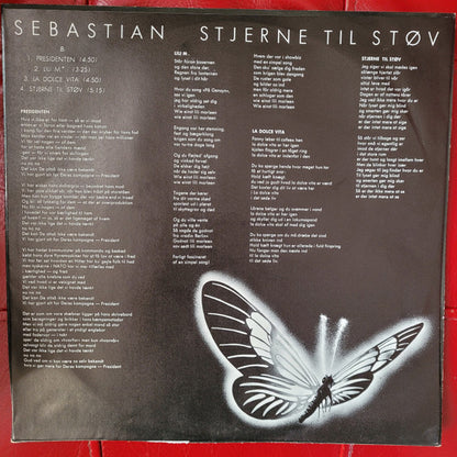 Sebastian (5) : Stjerne Til Støv (LP, Album, RE)