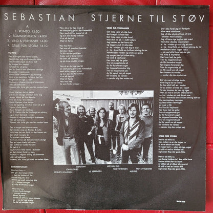 Sebastian (5) : Stjerne Til Støv (LP, Album, RE)