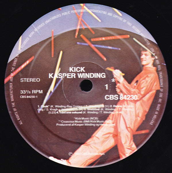 Kasper Winding : Kick (LP, Album)