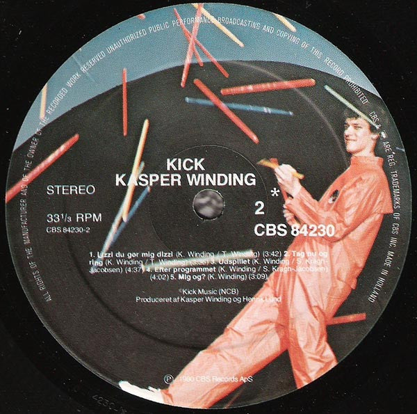 Kasper Winding : Kick (LP, Album)
