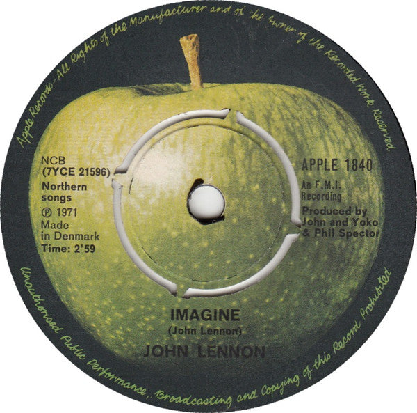 John Lennon : Imagine (7", Single)