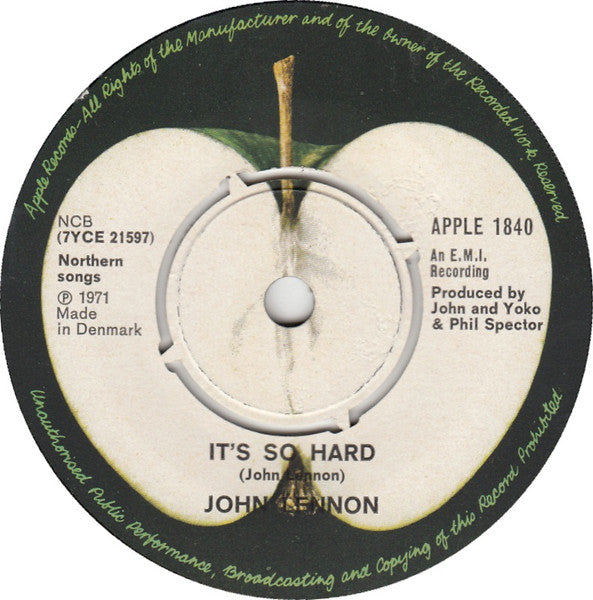 John Lennon : Imagine (7", Single)