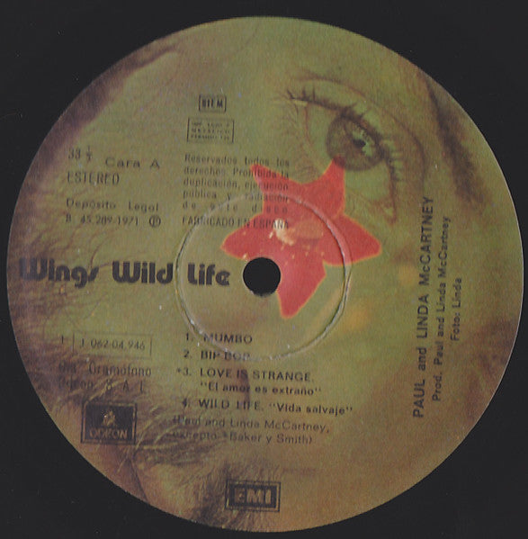 Wings (2) : Wild Life (LP, Album)