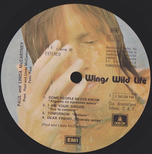 Wings (2) : Wild Life (LP, Album)