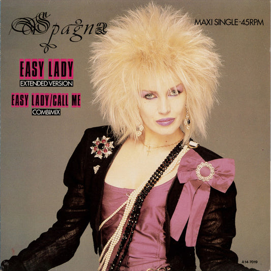 Ivana Spagna : Easy Lady (Extended Version) (12", Maxi)