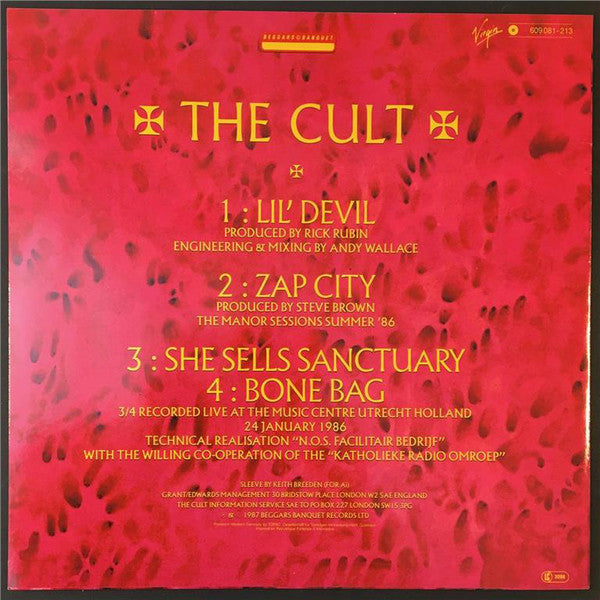 The Cult : Lil' Devil (12", Single)