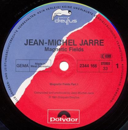 Jean-Michel Jarre : Magnetic Fields (LP, Album, RP, Blu)
