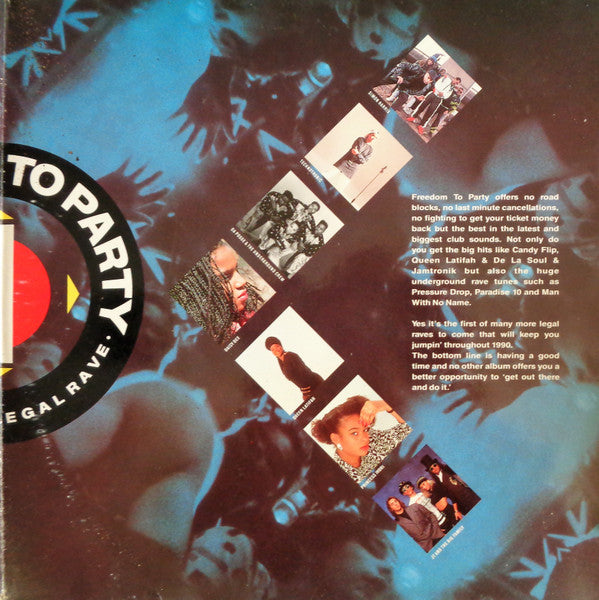 Various : Freedom To Party 1 - The First Legal Rave (2xLP, Comp)