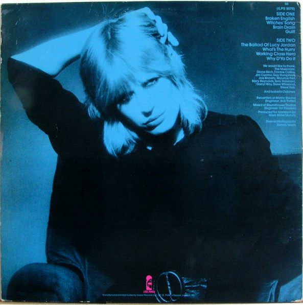 Marianne Faithfull : Broken English (LP, Album)
