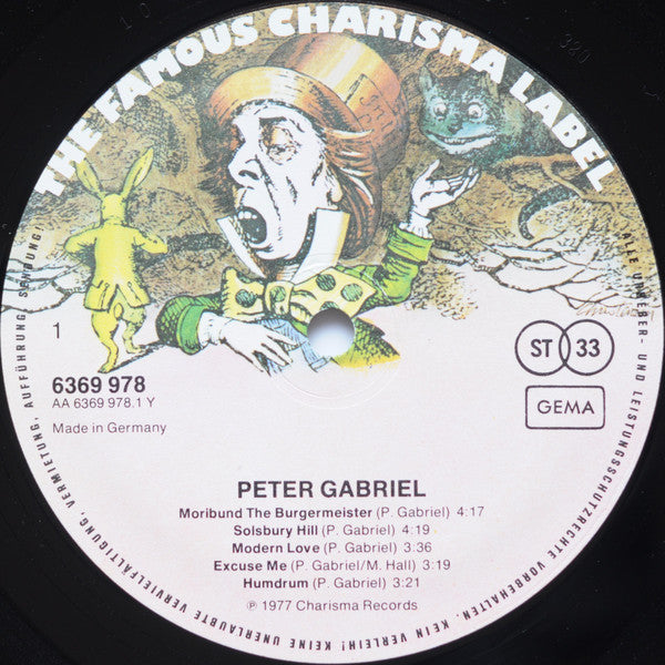 Peter Gabriel : Peter Gabriel (LP, Album)