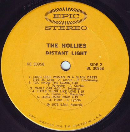The Hollies : Distant Light (LP, Album, Pit)