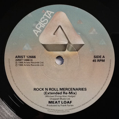 Meat Loaf With John Parr : Rock 'N' Roll Mercenaries (Exploded Version) (12")