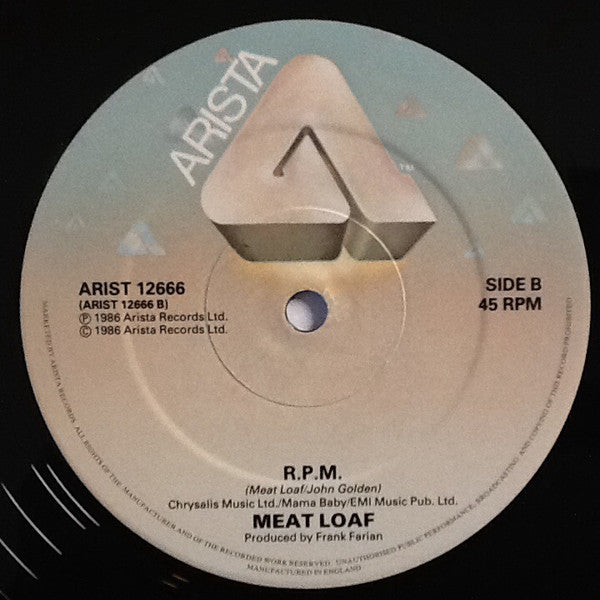 Meat Loaf With John Parr : Rock 'N' Roll Mercenaries (Exploded Version) (12")