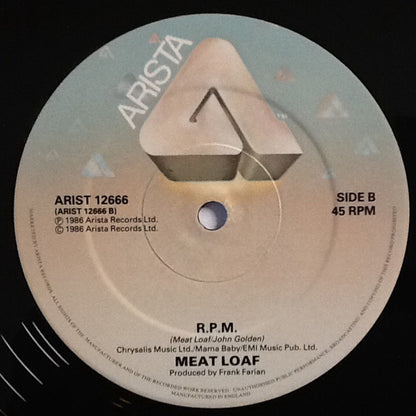 Meat Loaf With John Parr : Rock 'N' Roll Mercenaries (Exploded Version) (12")