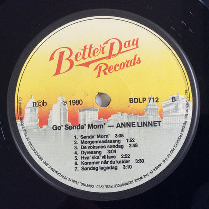 Anne Linnet : Go' Sønda' Morn' (LP, Album)