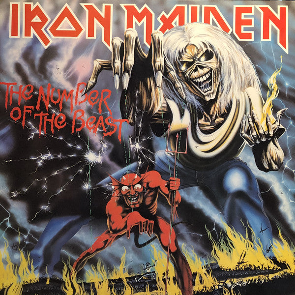 Iron Maiden : The Number Of The Beast (LP, Album)