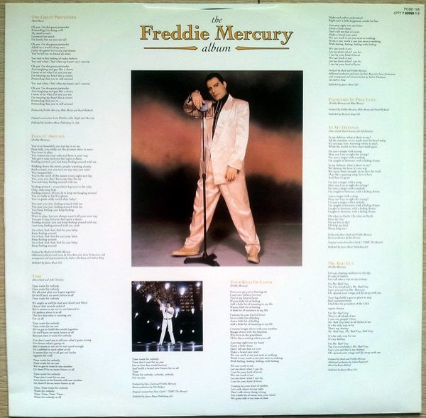 Freddie Mercury : The Freddie Mercury Album (LP, Comp)