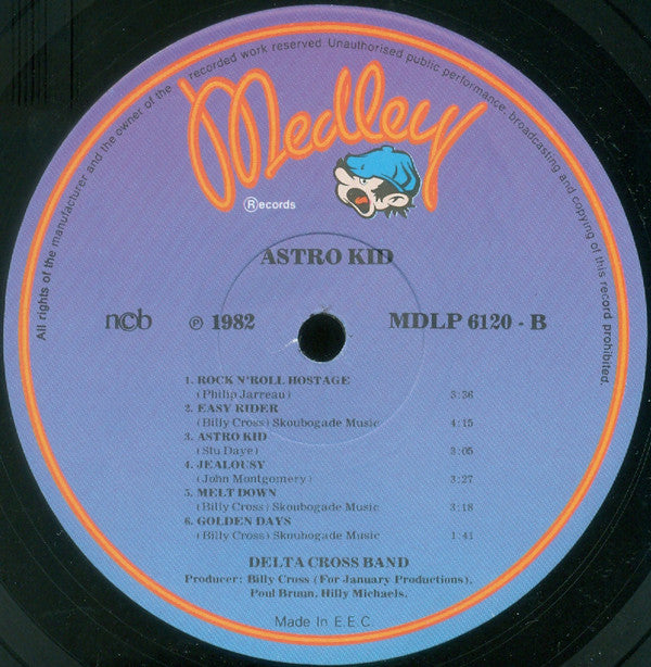 Delta Cross Band* : Astro-Kid (LP, Album)