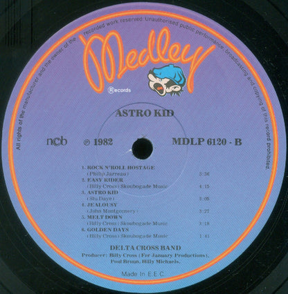 Delta Cross Band* : Astro-Kid (LP, Album)