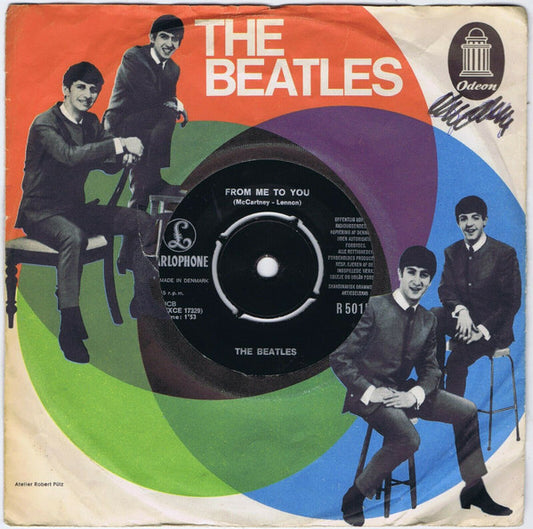The Beatles : From Me To You (7", Single, RP, bla)