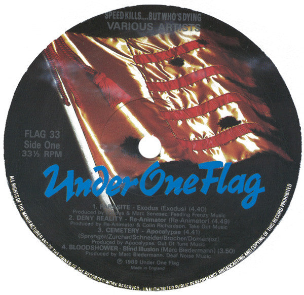 Various : Speed Kills...But Who's Dying? Volume 4 Of The Ultimate In Thrash (2xLP, Comp)
