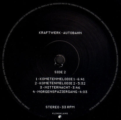 Kraftwerk : Autobahn (LP, Album, RE, RM, 180)