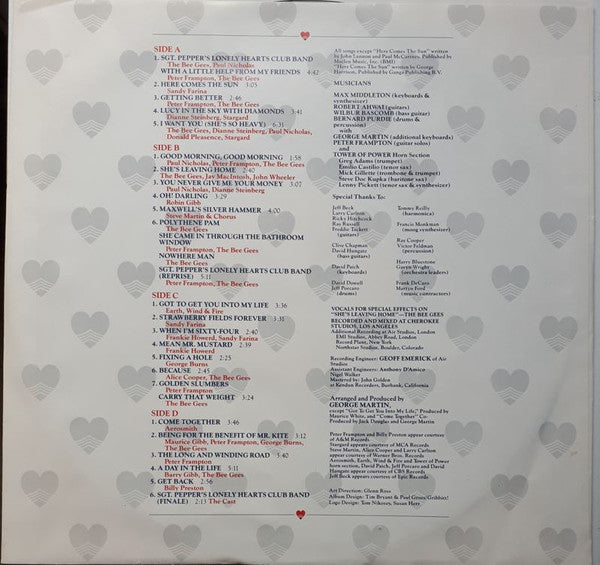Various : Sgt. Pepper's Lonely Hearts Club Band (2xLP, Album, Aut)