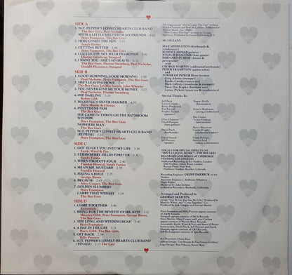Various : Sgt. Pepper's Lonely Hearts Club Band (2xLP, Album, Aut)