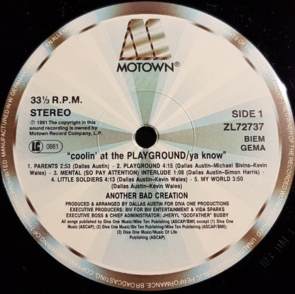 Another Bad Creation : Coolin' At The Playground Ya' Know (LP, Album)