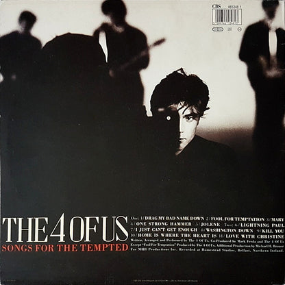 The 4 Of Us : Songs For The Tempted (LP, Album)