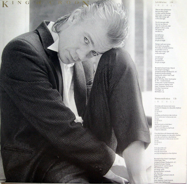Lars Muhl : King Of Croon (LP, Album)