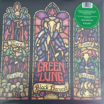 Green Lung : Black Harvest (LP, Album, Ltd, Gre)