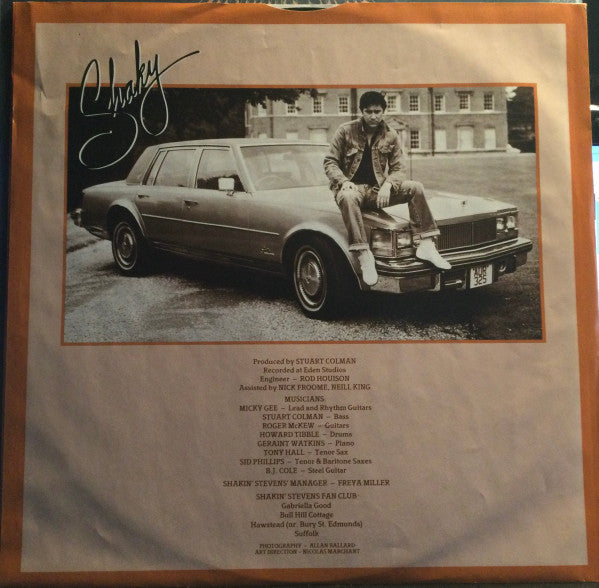 Shakin' Stevens : Shaky (LP, Album, CX )