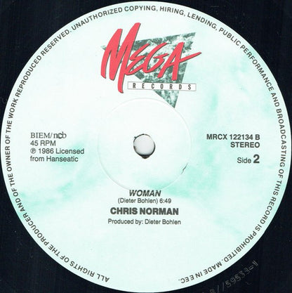 Chris Norman : Midnight Lady (12", Maxi)