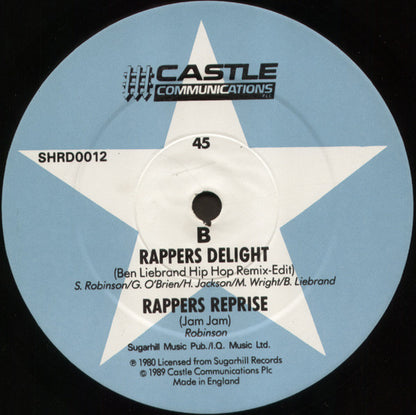 Sugarhill Gang : Rapper's Delight (Hip Hop Remix 1989) (12")