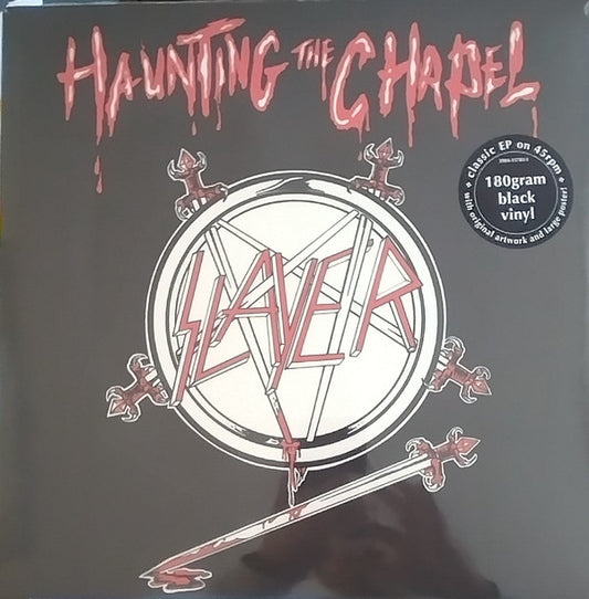 Slayer : Haunting The Chapel (12", EP, RE, RM, 180)