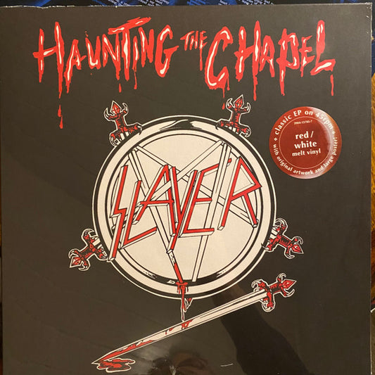 Slayer : Haunting The Chapel (12", EP, RE, RM, Red)