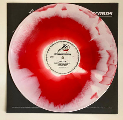 Slayer : Haunting The Chapel (12", EP, RE, RM, Red)