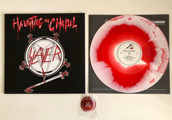 Slayer : Haunting The Chapel (12", EP, RE, RM, Red)