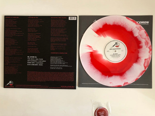 Slayer : Haunting The Chapel (12", EP, RE, RM, Red)
