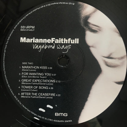 Marianne Faithfull : Vagabond Ways (LP, Album, RE, 180)